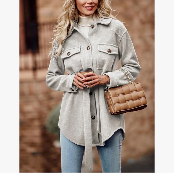 Women's Fall Fashion Winter Trench Coats - Picture 4 of 5